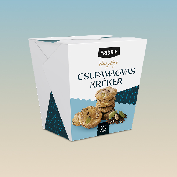 Csupamagvas kréker 160g